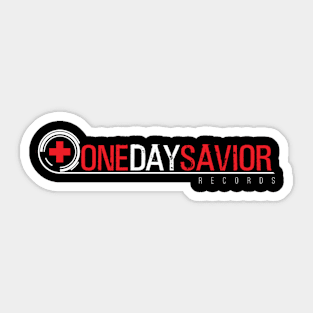 One Day Savior Records Sticker